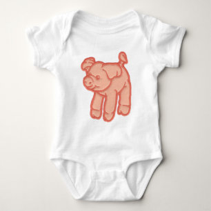 Ferkel Baby Strampler