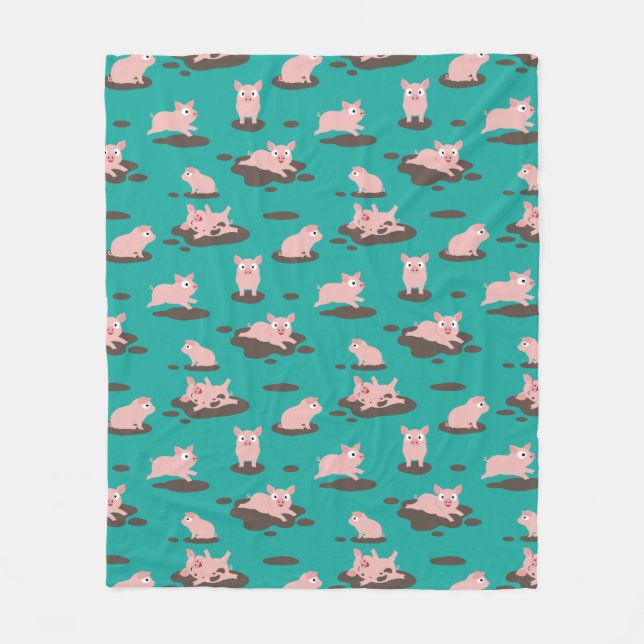 Ferkel Fleece Blanket (Vorderseite)