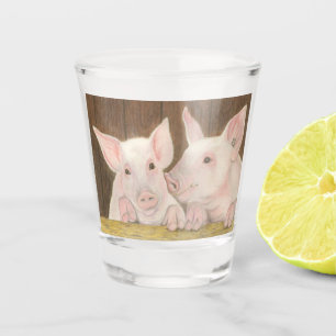 Ferkel Schnapsglas