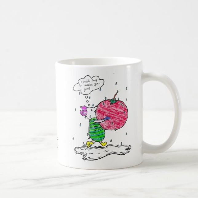 Ferkel - Tomate Kaffeetasse (Rechts)