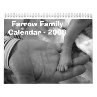 Ferkelwurf-Familien-Kalender - 2008 Kalender