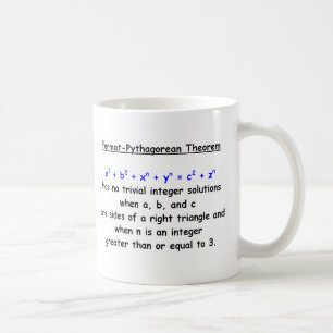 Fermat-Pythagorean Albern Theorem Tasse