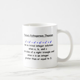 Fermat-Pythagorean Albern Theorem Tasse