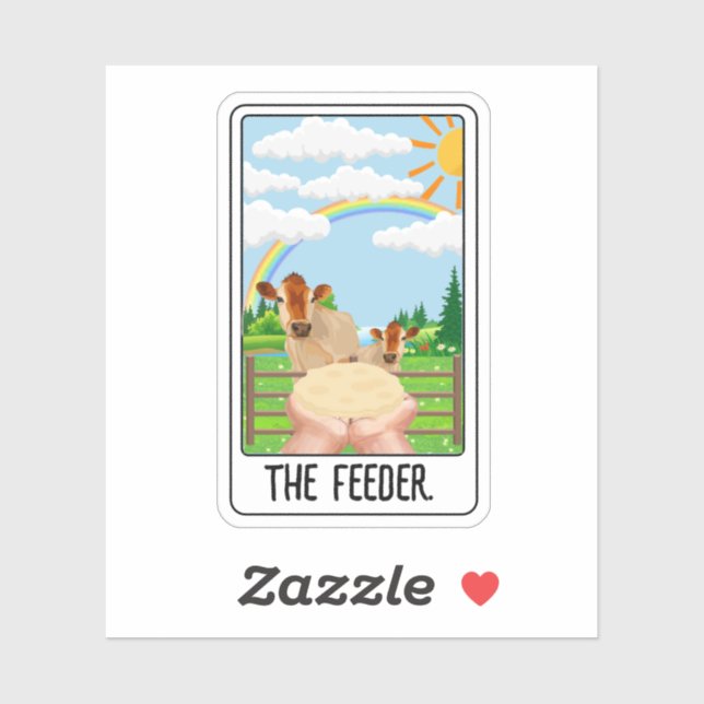 Ferment-TarotCards-Vinyl-Aufkleber Aufkleber (Blatt)