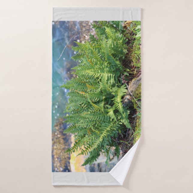 Fern am Meer Badehandtuch (Badehandtuch)