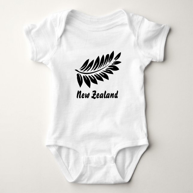 Fern Baby Strampler (Vorderseite)