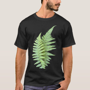 Fern Blätter Botanische Kunst für Frühling und Her T-Shirt