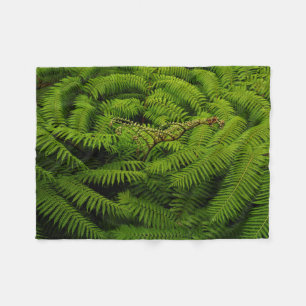 Fern-Blätter Fleecedecke