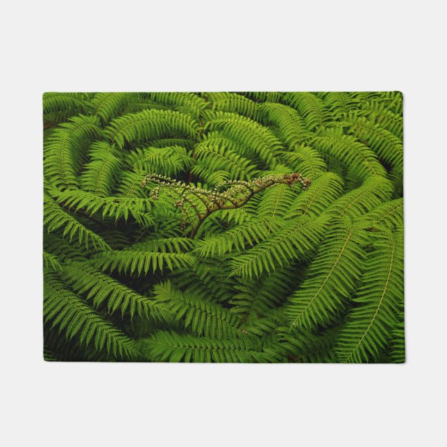 Fern-Blätter Fußmatte (Vorderseite)