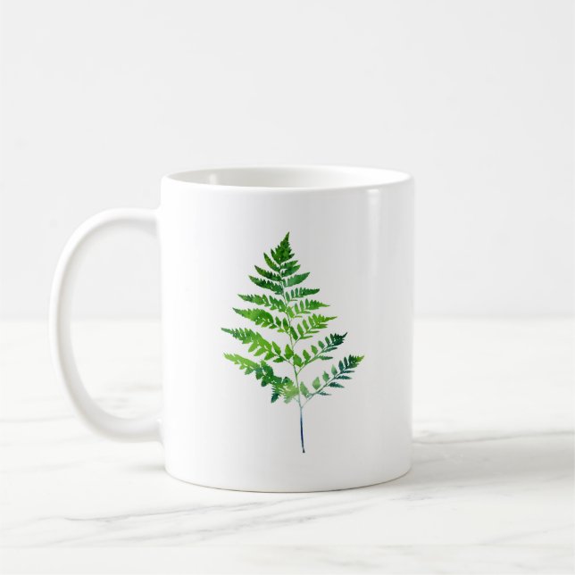Fern-Blätter Kaffeetasse (Links)