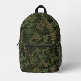 Fern Camouflage Suit Bedruckter Rucksack