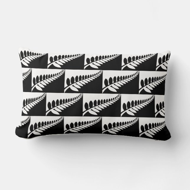 FERN-DESIGN AUF DIESEM COOLEN PILLOW LENDENKISSEN (Vorderseite)