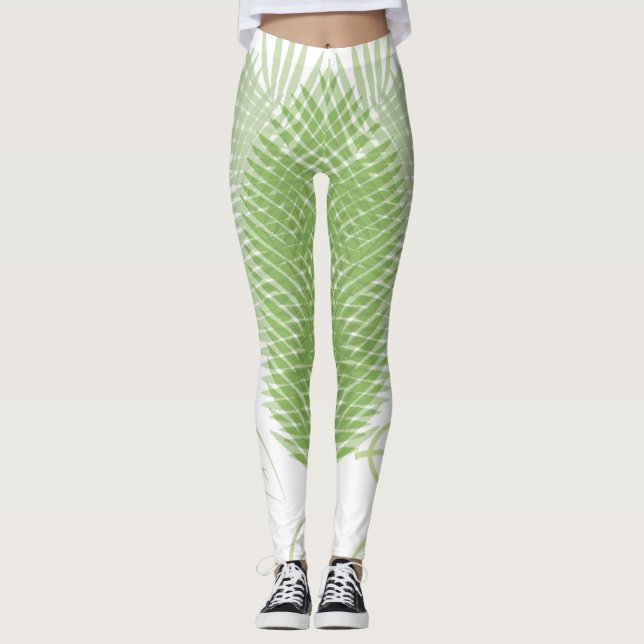 Fern Forest Leggings (Vorderseite)