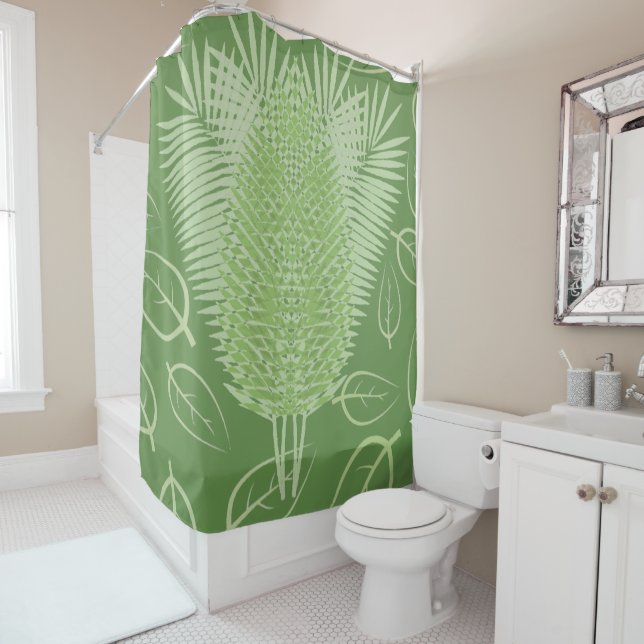 Fern Forest Mix n Match Duschvorhang (Beispiel)