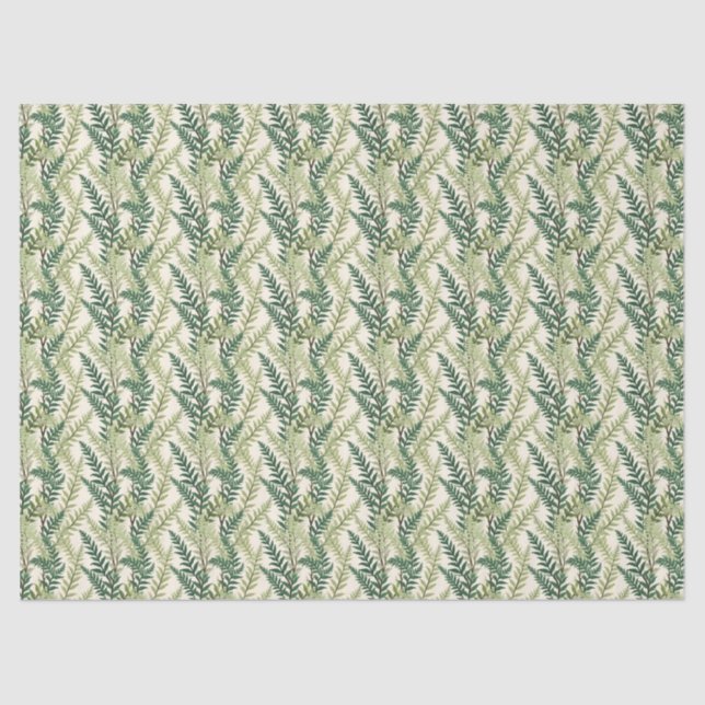 Fern Fronds Seidenpapier (Vorderseite)
