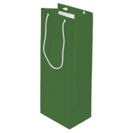 Fern Green Solid Color Geschenktüte Für Weinflaschen