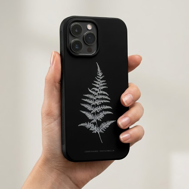 Fern - Gymnogramma Chrysophylla. Röntgeneffekt - 0 Case-Mate iPhone Hülle (Golden Fern Frond, Gymnogramma Chrysophylla. iPhone Case)