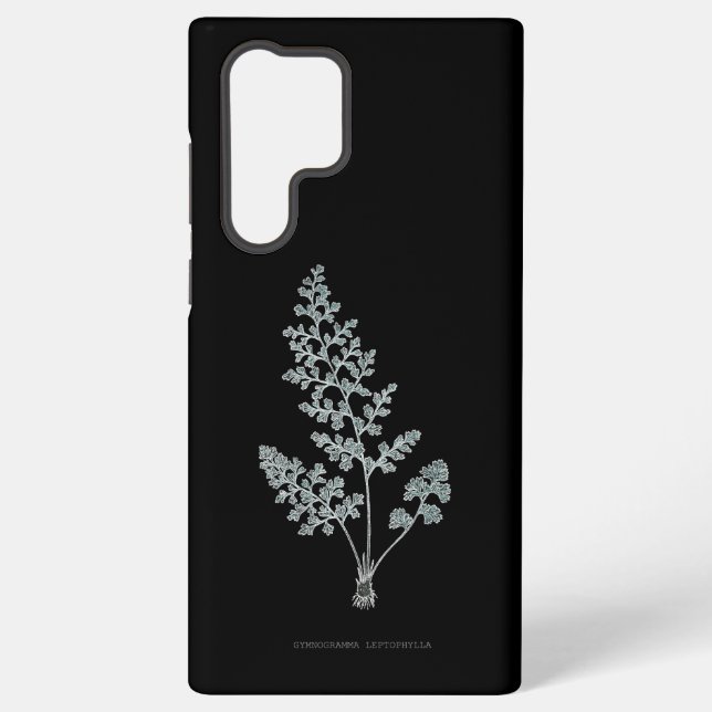 Fern - Gymnogramma Leptophylla - Röntgenwirkung -  Samsung Galaxy Hülle (Rückseite)