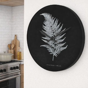 Fern - Gymnogramma Ochracea - Röntgenwirkung - 02 Große Wanduhr