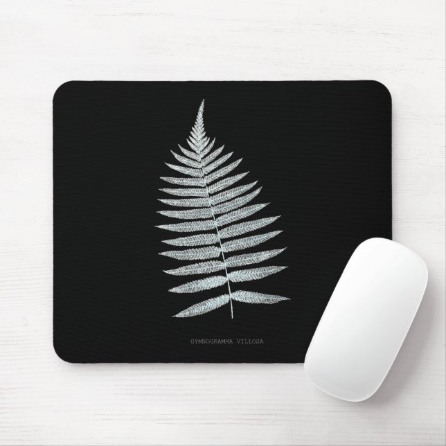 Fern - Gymnogramma Villosa - Röntgeneffekt - 06 Mousepad (Mit Mouse)