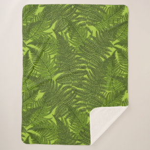 Fern in grün sherpadecke