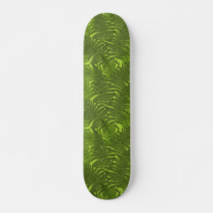 Fern in grün skateboard