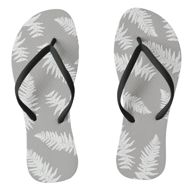 Fern Leaf Botanische Flip Flops (Fußbett)