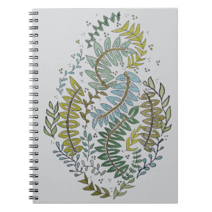 Fern Leaf Journal Notizblock