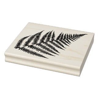 Fern Leaf Stano Rubber Briefmarke Gummistempel