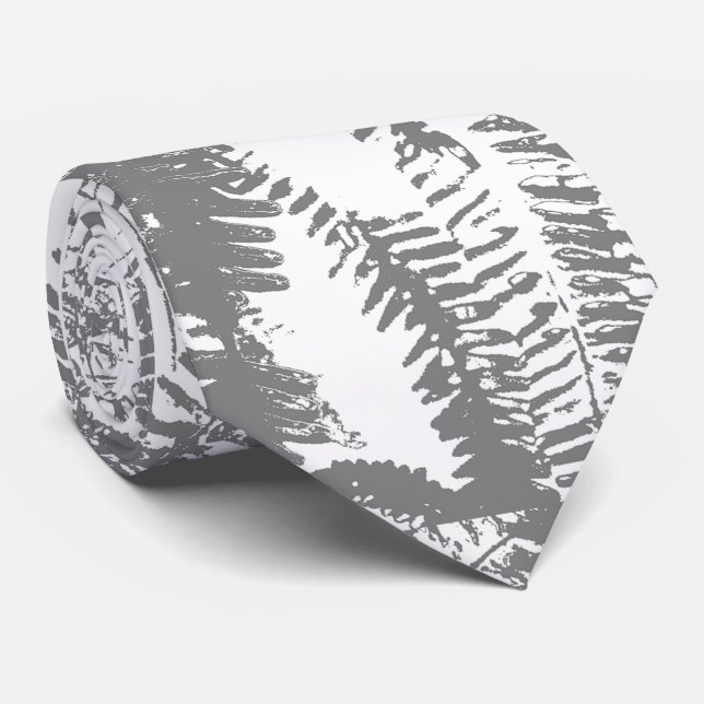 Fern Neck Tie Krawatte (Gerollt)