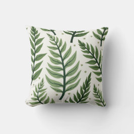 Fern Pattern – Elegant Botanical Leaf Design Kissen