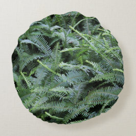Fern Pillow Rundes Kissen