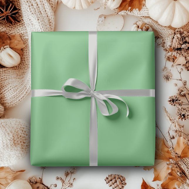 Fern Solid Color | Classic | elegant Geschenkpapier (Von Creator hochgeladen)