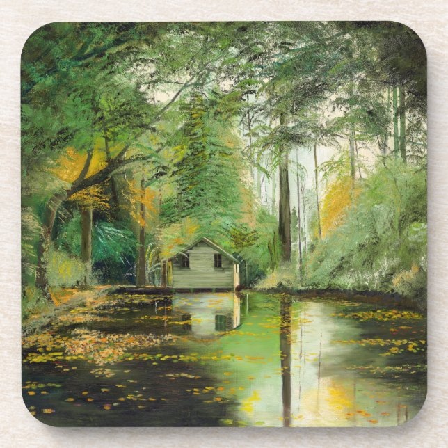 Fern Tree Gully Untersetzer (Vorderseite)