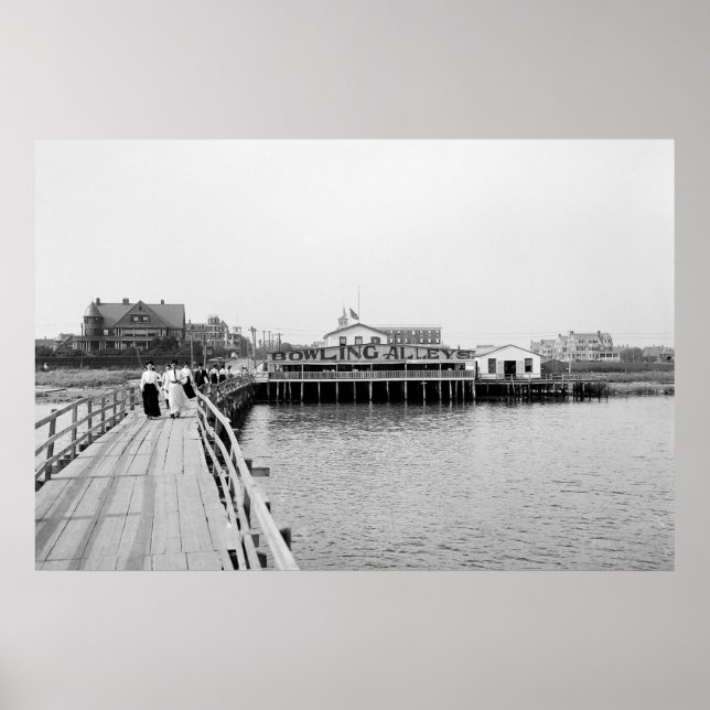 Fernab vom Inlet, 1904 Poster (Vorne)