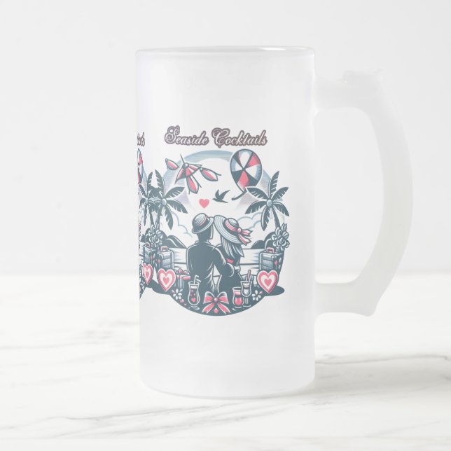 Fernabenteuer Mattglas Bierglas (Rechts)