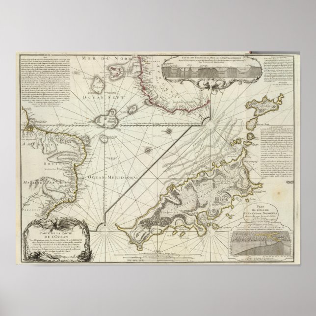 Fernand de Noronha Island Poster (Vorne)