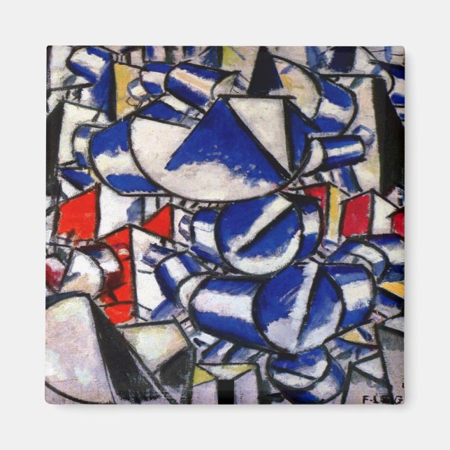 Fernand Leger Contrast of Forms Magnet (Vorne)