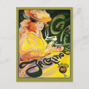 Fernand Toussaint ~ Cafe Jacqmotte Postkarte