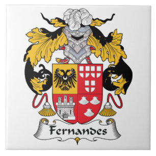 Fernandes Familienwappen Fliese