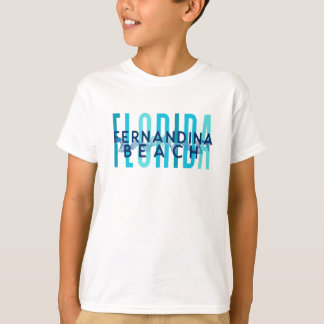 Fernandina Beach Florida (Ocean Waves) T-Shirt