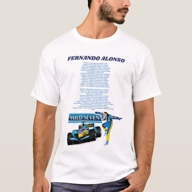 Fernando Alonso F1 Renault t-shirt (Vorderseite)