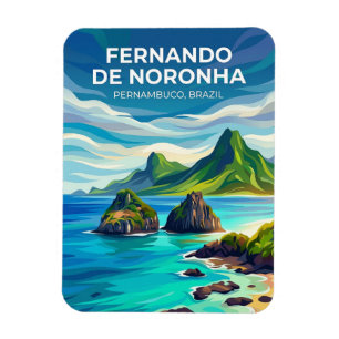 Fernando de Noronha Brasilien Magnet