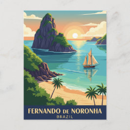 Fernando de Noronha Brasilien Postkarte