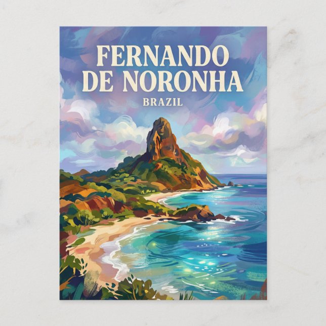 Fernando de Noronha Brasilien Postkarte (Vorderseite)