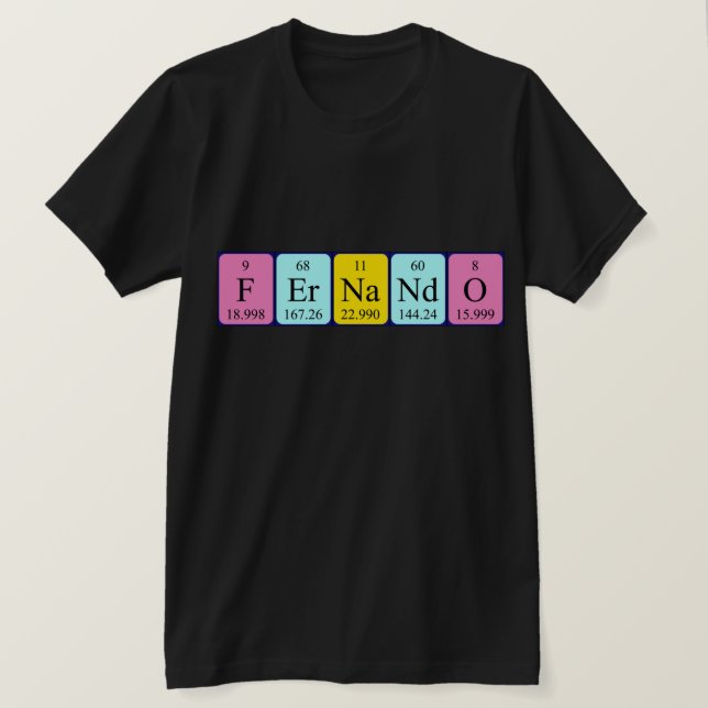 Fernando Periodenname Shirt (Design vorne)