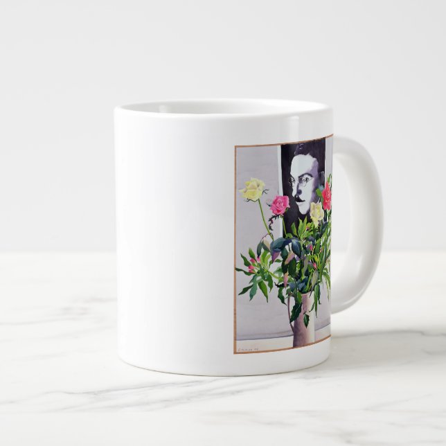 Fernando Pessoa Jumbo-Tasse (Vorderseite Rechts)