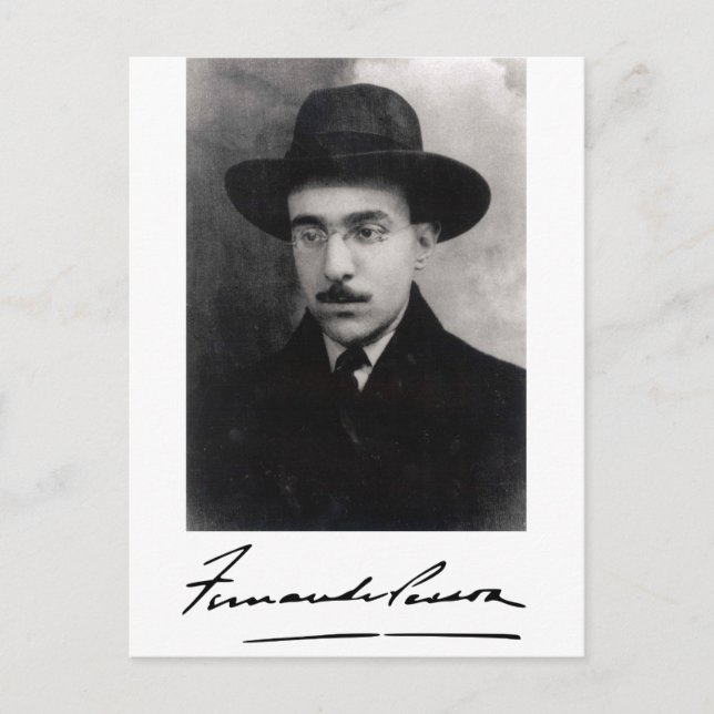 Fernando Pessoa Postkarte (Vorderseite)