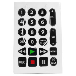 Fernbedienung mit VCR-Taste Mittlere Geschenktüte