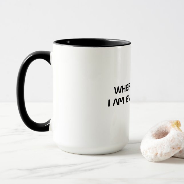 Fernbetrachtungs-Tasse Tasse (Mit Donut)
